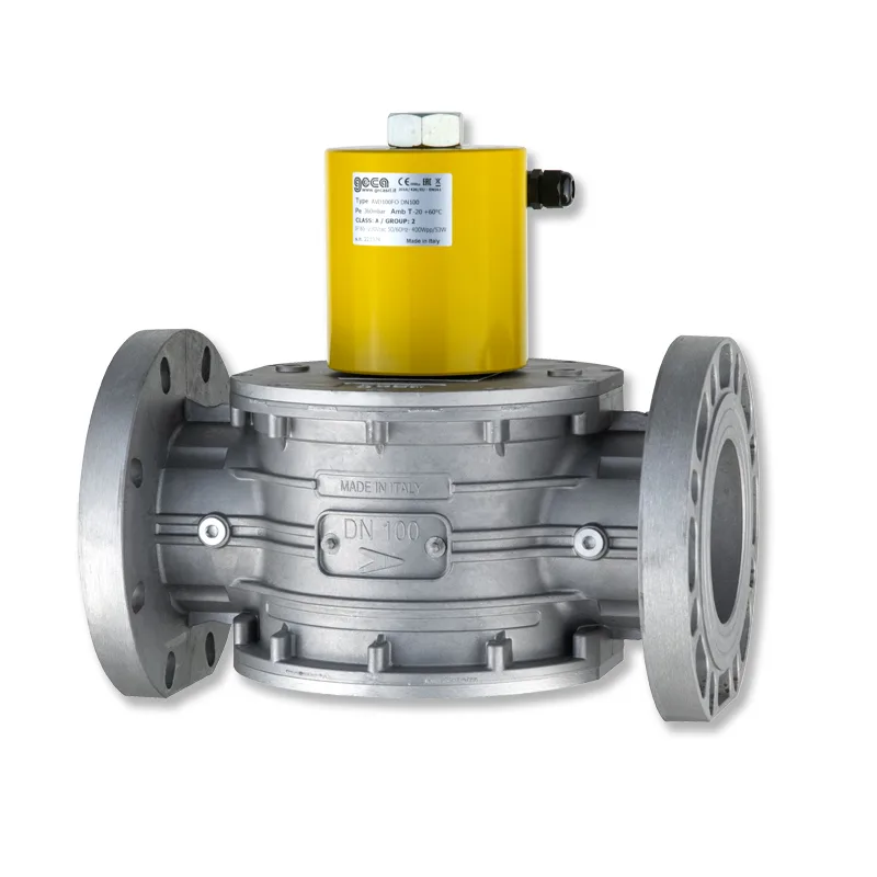 GECA Automatic Gas Solenoid Valves — Gas train equipment