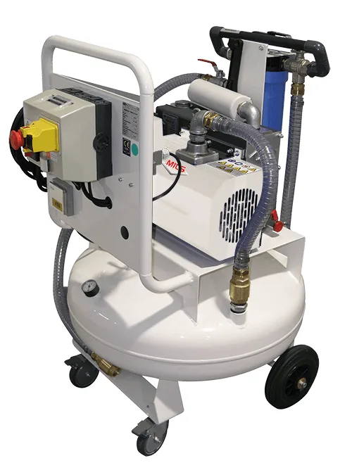 MILS Mobile MINIVAC Vacuum Unit — Medical vacuum systems