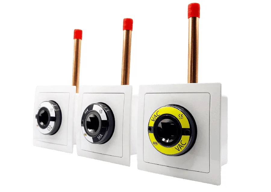 CPX Medical Gas Outlets (DIN) — Patient-area equipment