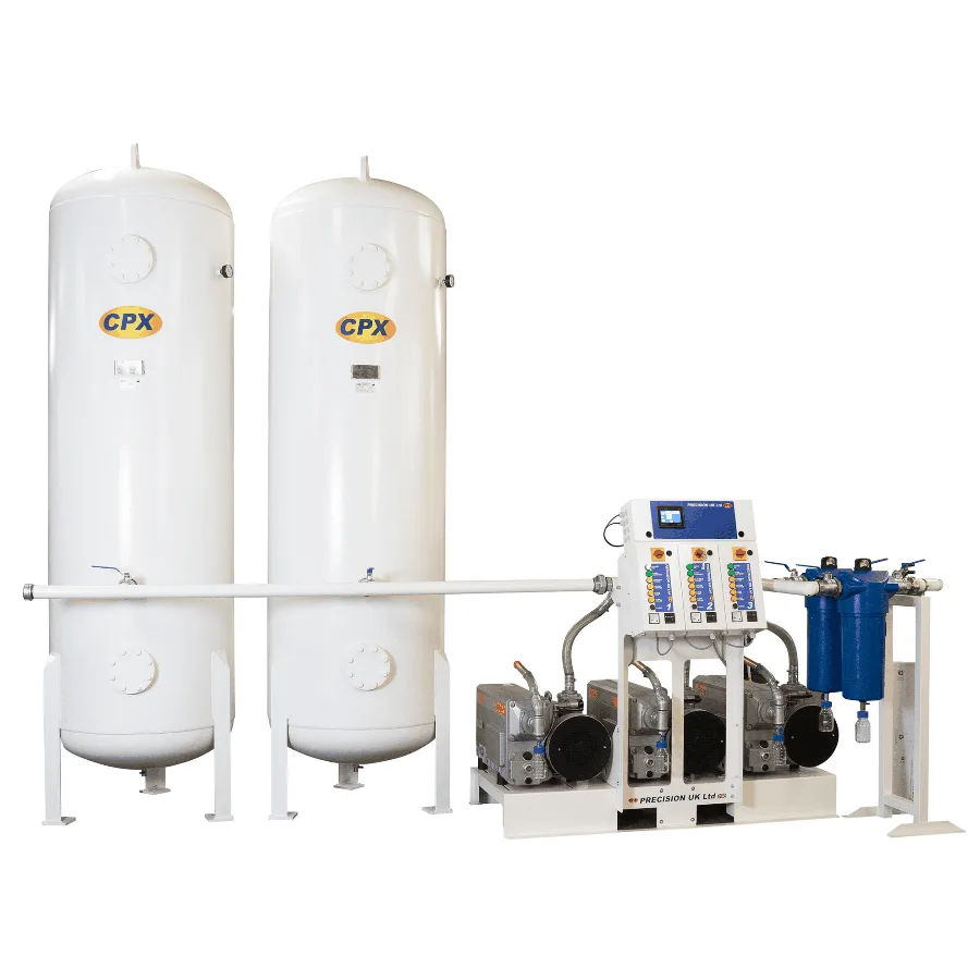 CPX Medical Vacuum Plant — Gas sources & plants