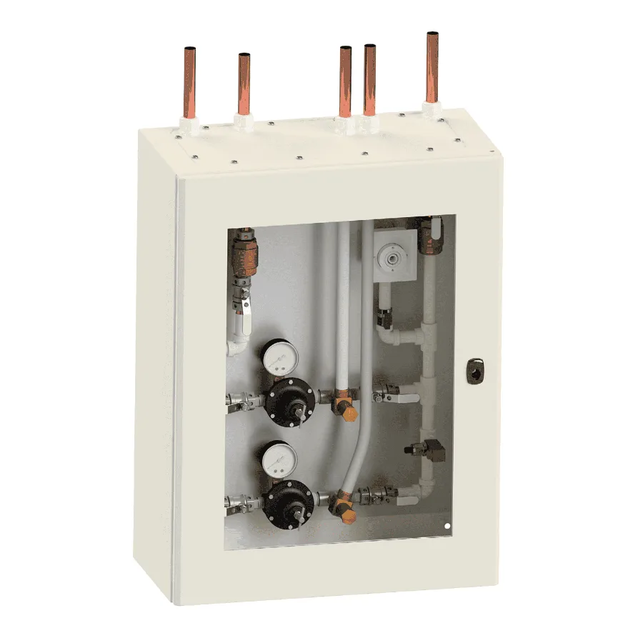 CPX VIE Control Panel — Gas sources & plants